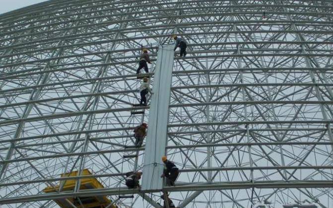 泸州网架装配好以后应当留神哪八项验收事件